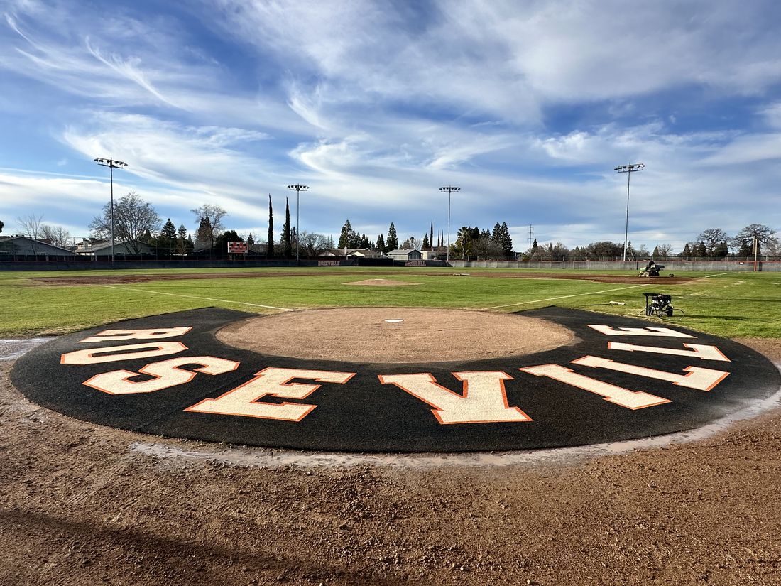 Roseville High School baseball field