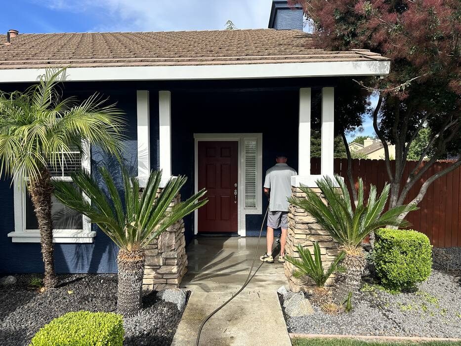 House exterior washing